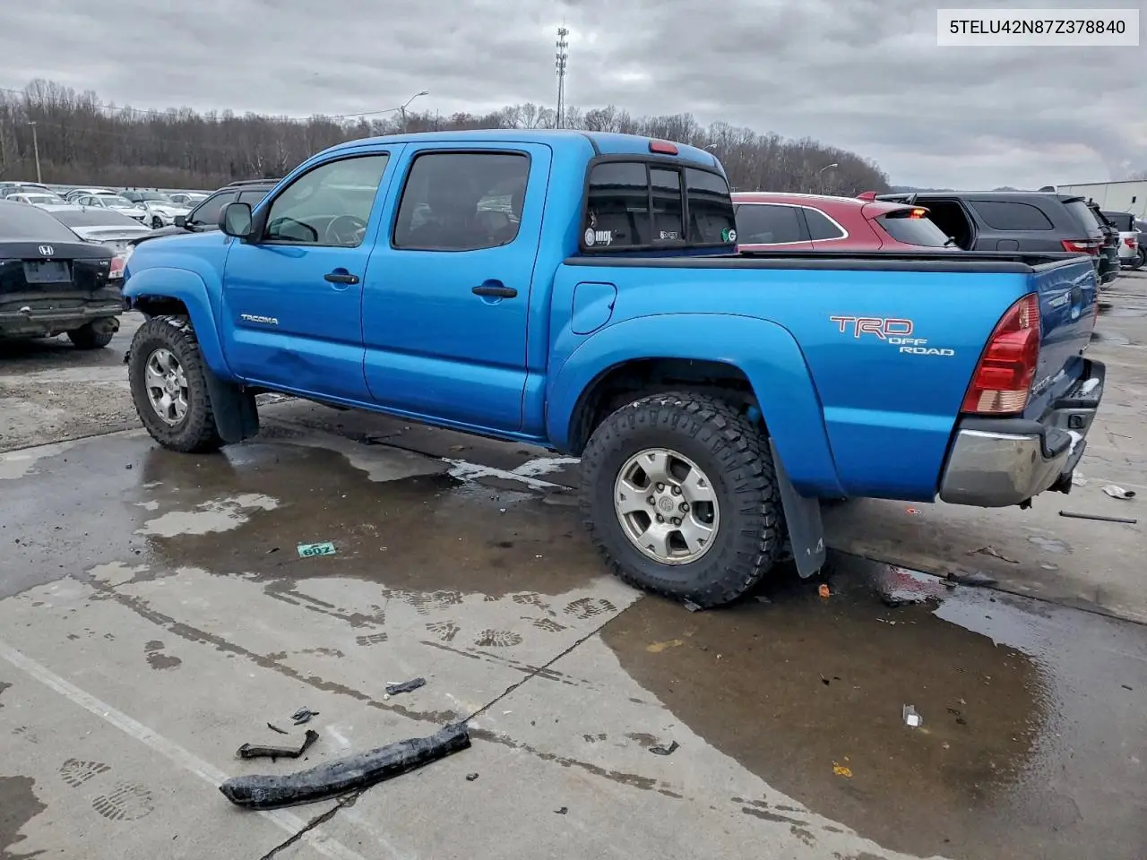 5TELU42N87Z378840 2007 Toyota Tacoma Double Cab
