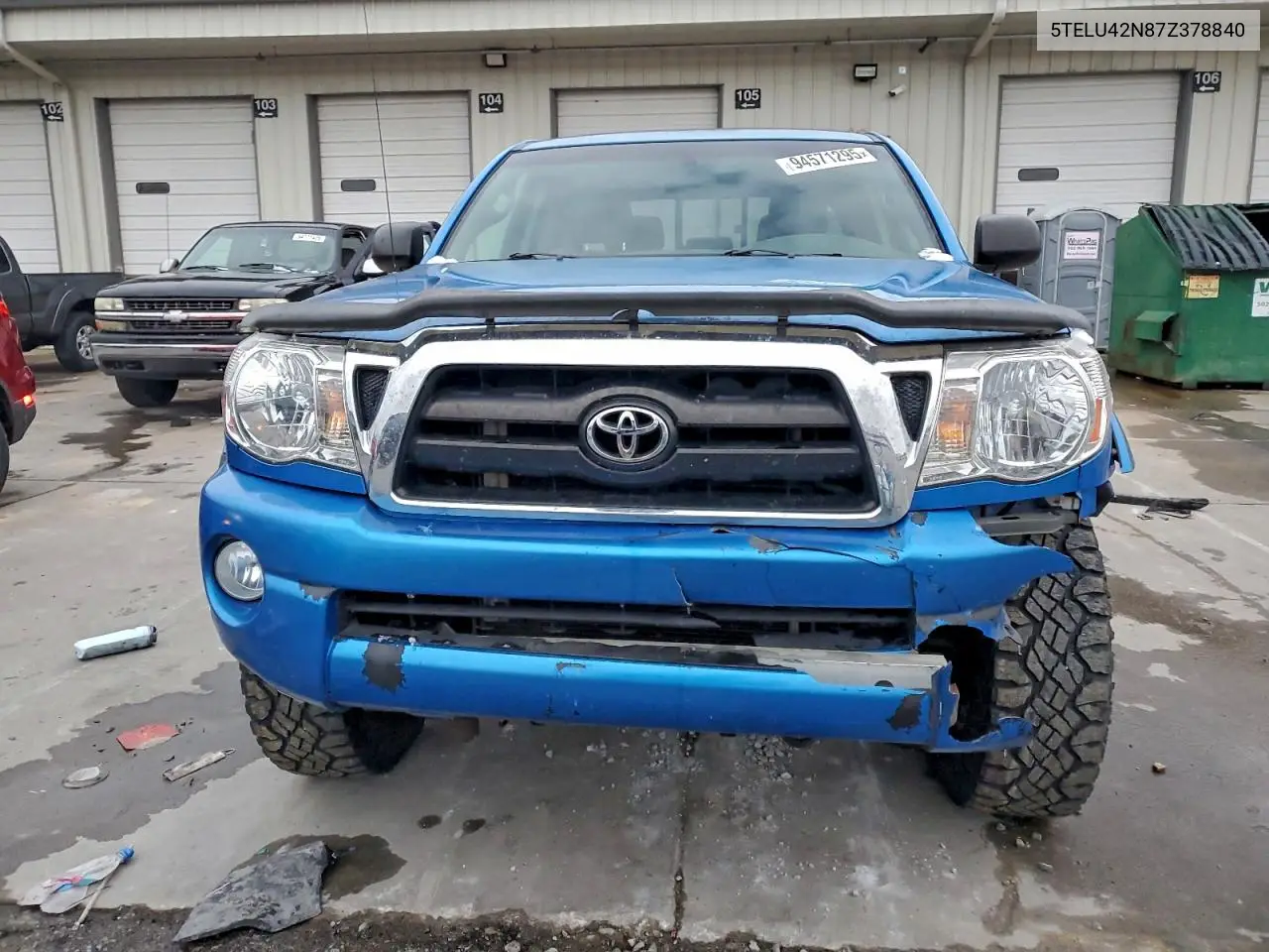 5TELU42N87Z378840 2007 Toyota Tacoma Double Cab