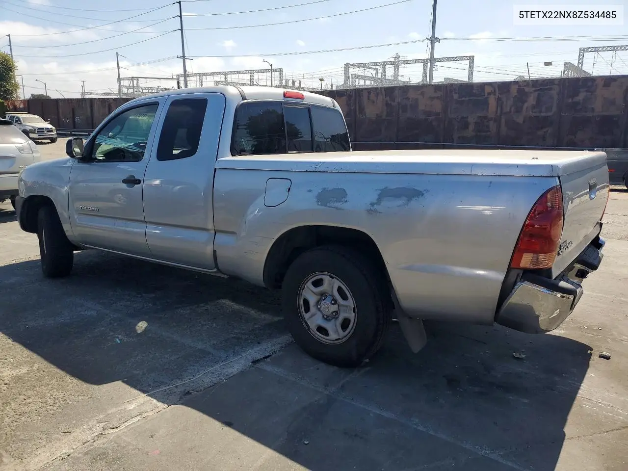 2008 Toyota Tacoma Base VIN: 5TETX22NX8Z534485 Lot: 61019306