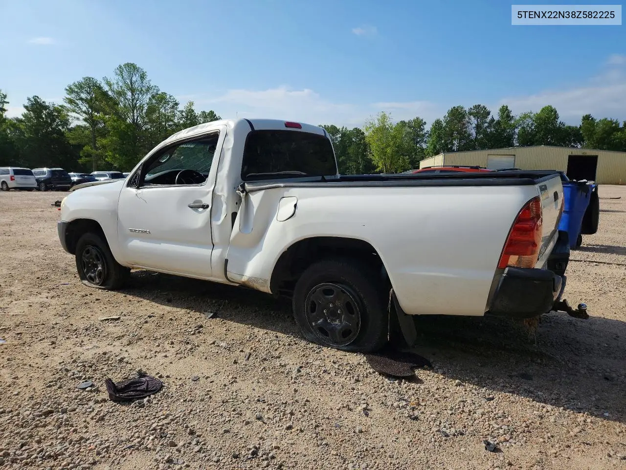 2008 Toyota Tacoma Base VIN: 5TENX22N38Z582225 Lot: 61542416