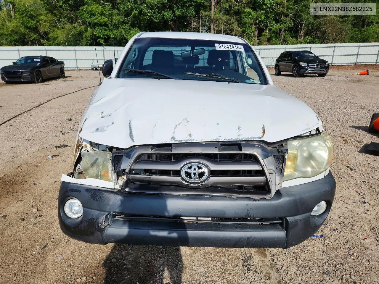 2008 Toyota Tacoma Base VIN: 5TENX22N38Z582225 Lot: 61542416