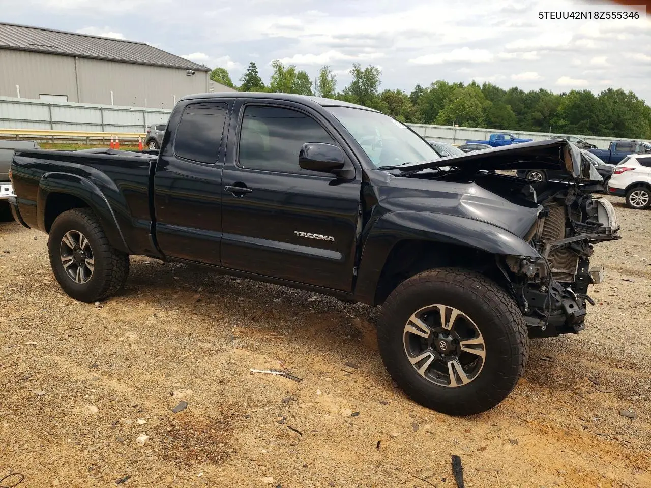 2008 Toyota Tacoma V6 VIN: 5TEUU42N18Z555346 Lot: 62107106