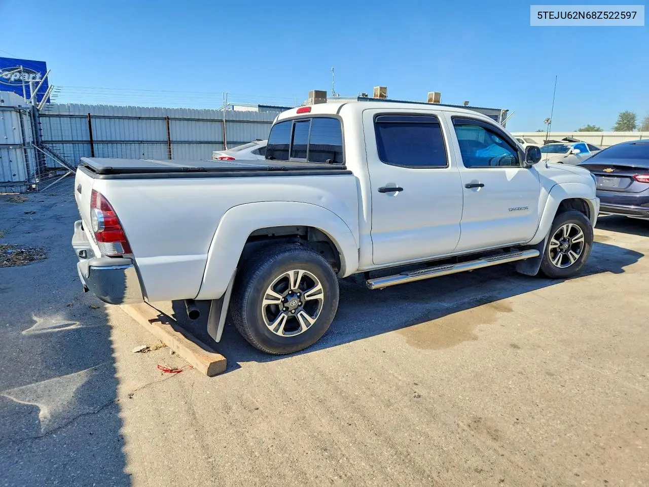 5TEJU62N68Z522597 2008 Toyota Tacoma Double Cab Prerunner