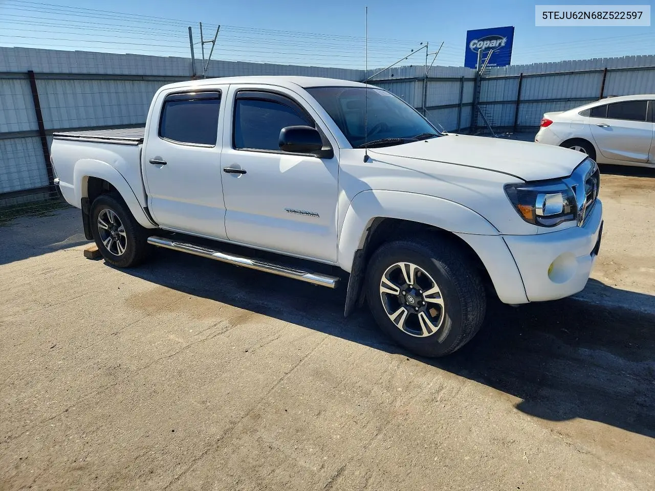 5TEJU62N68Z522597 2008 Toyota Tacoma Double Cab Prerunner