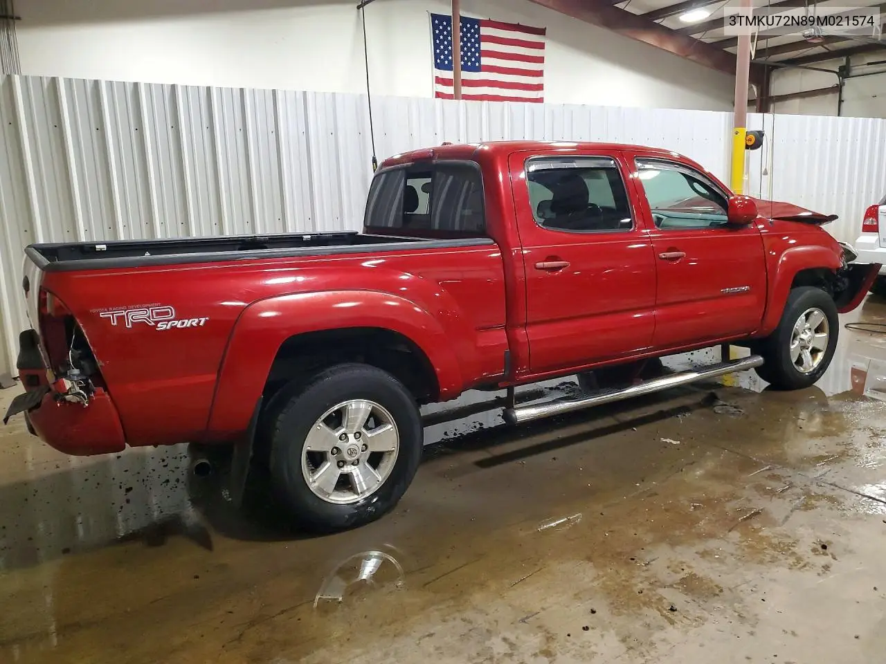 2009 Toyota Tacoma Double Cab Prerunner Long Bed VIN: 3TMKU72N89M021574 Lot: 58457746