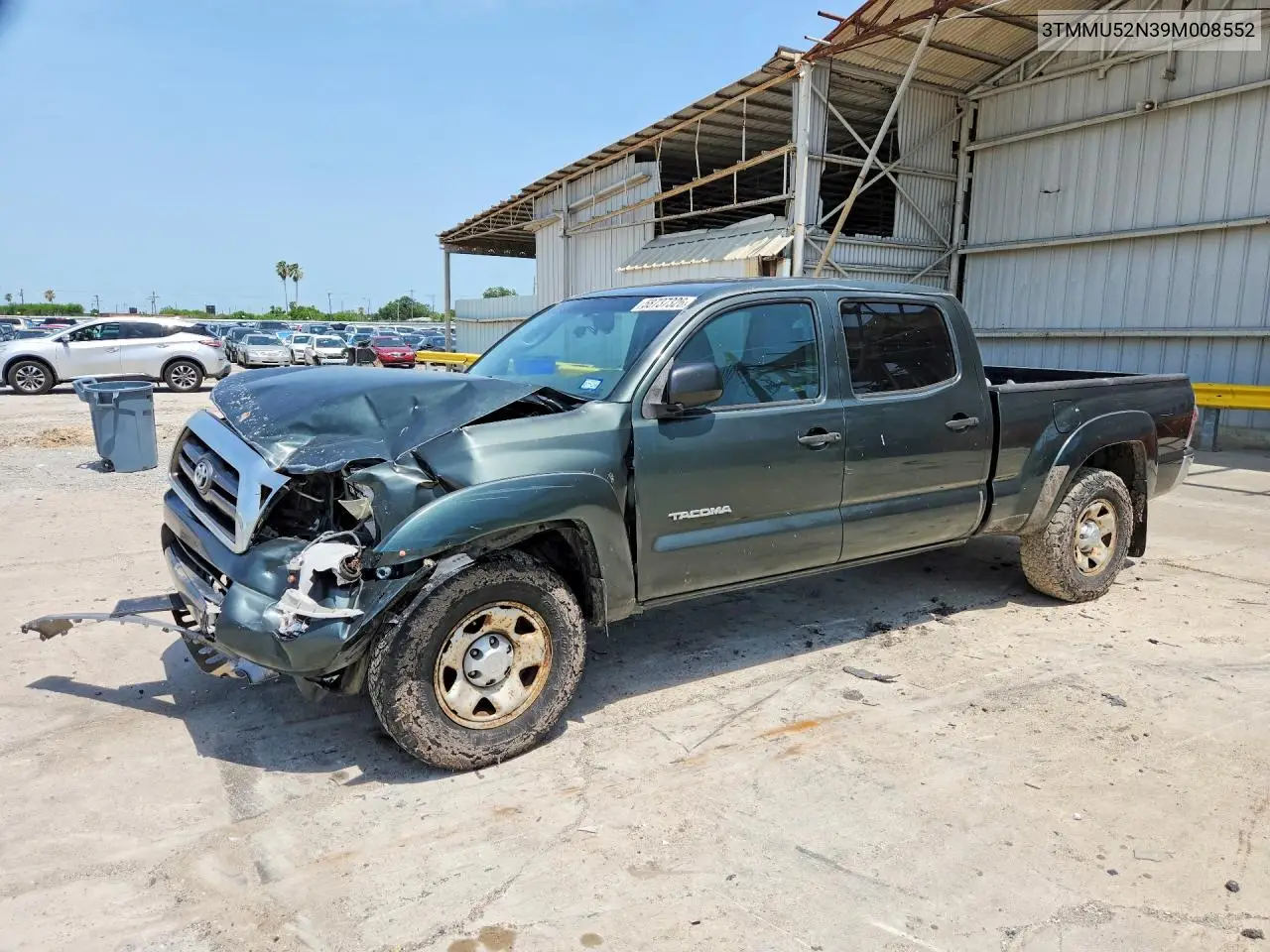 2009 Toyota Tacoma Double Cab Long Bed VIN: 3TMMU52N39M008552 Lot: 58737326