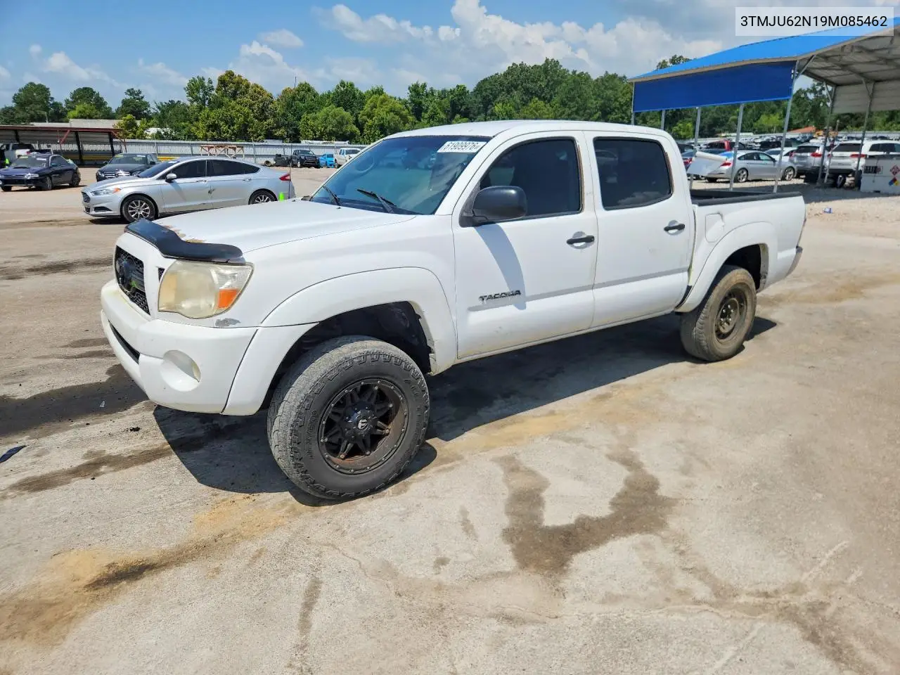 2009 Toyota Tacoma Double Cab Prerunner VIN: 3TMJU62N19M085462 Lot: 61909976