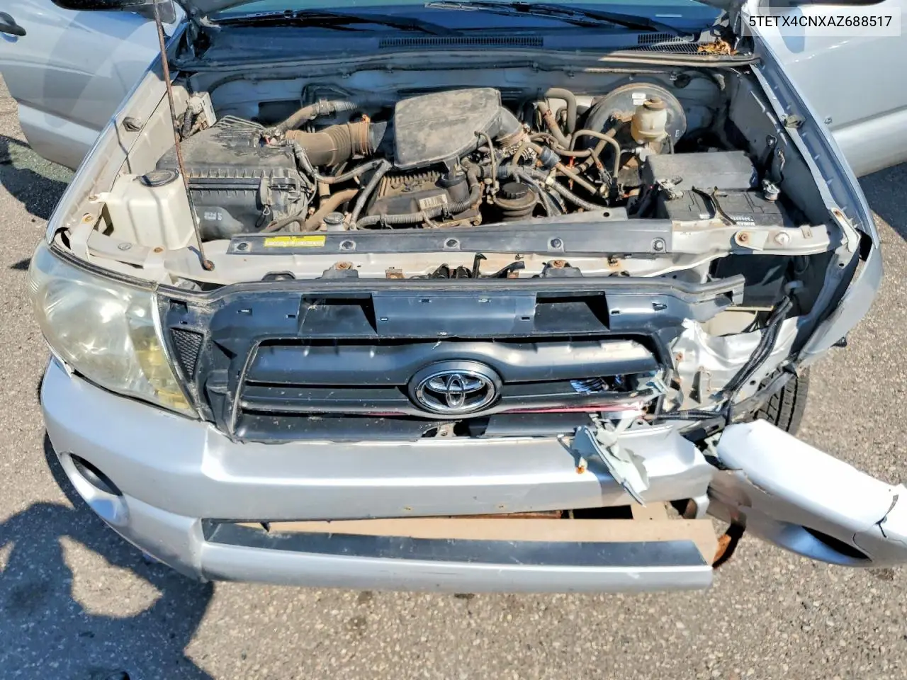 2010 Toyota Tacoma Access Cab VIN: 5TETX4CNXAZ688517 Lot: 61066836