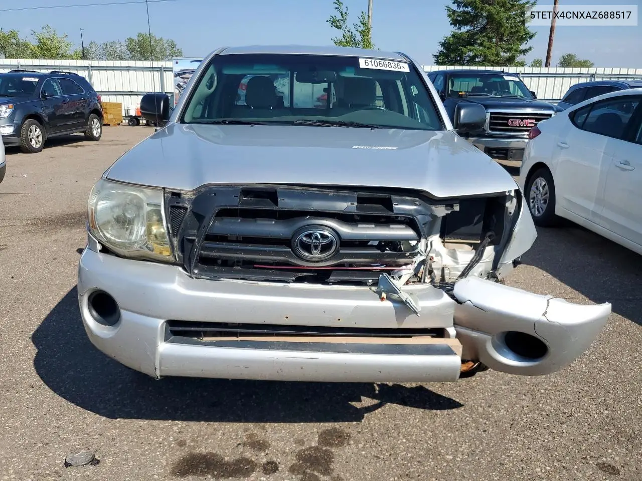 2010 Toyota Tacoma Access Cab VIN: 5TETX4CNXAZ688517 Lot: 61066836