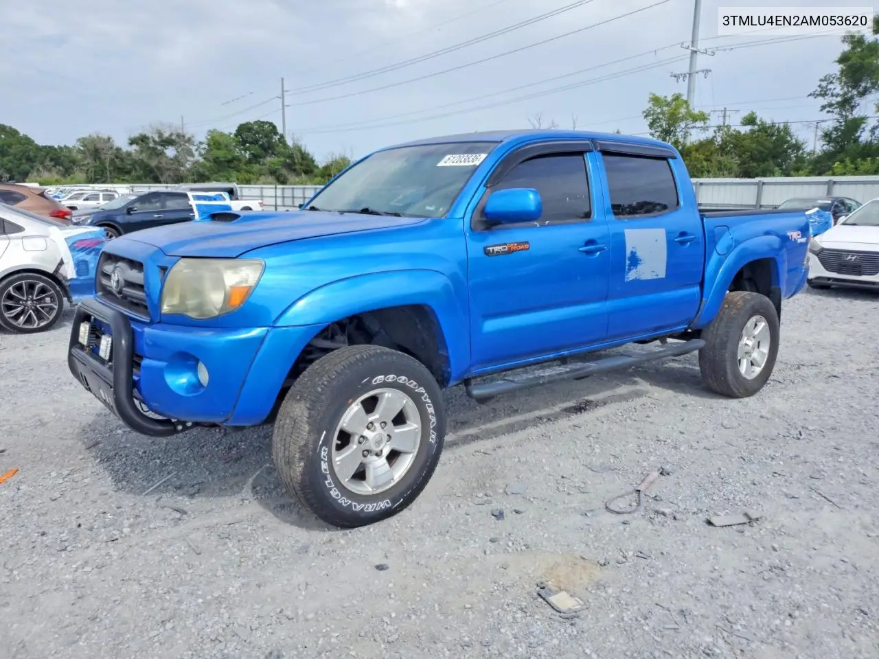 2010 Toyota Tacoma Double Cab VIN: 3TMLU4EN2AM053620 Lot: 61203836