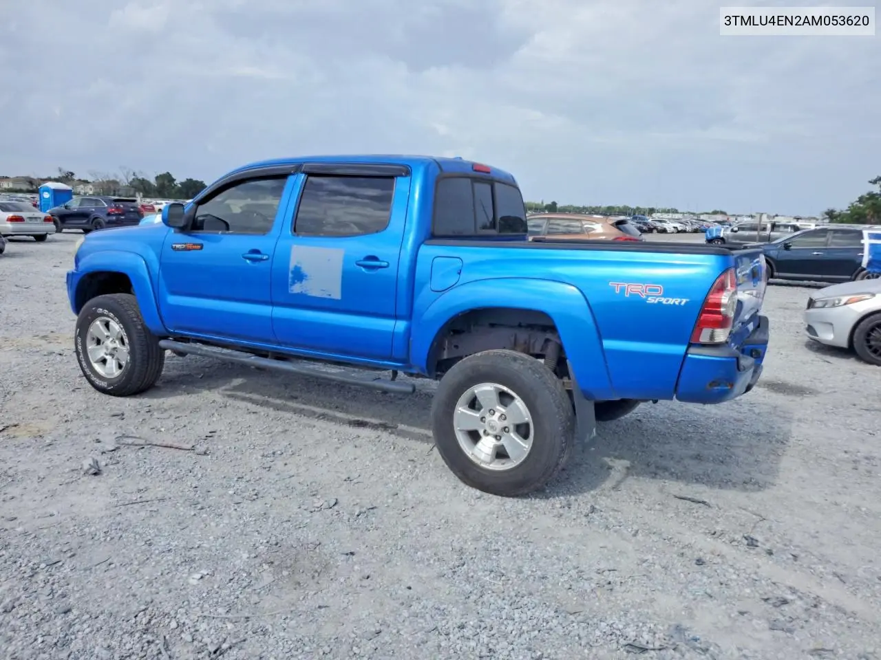 2010 Toyota Tacoma Double Cab VIN: 3TMLU4EN2AM053620 Lot: 61203836