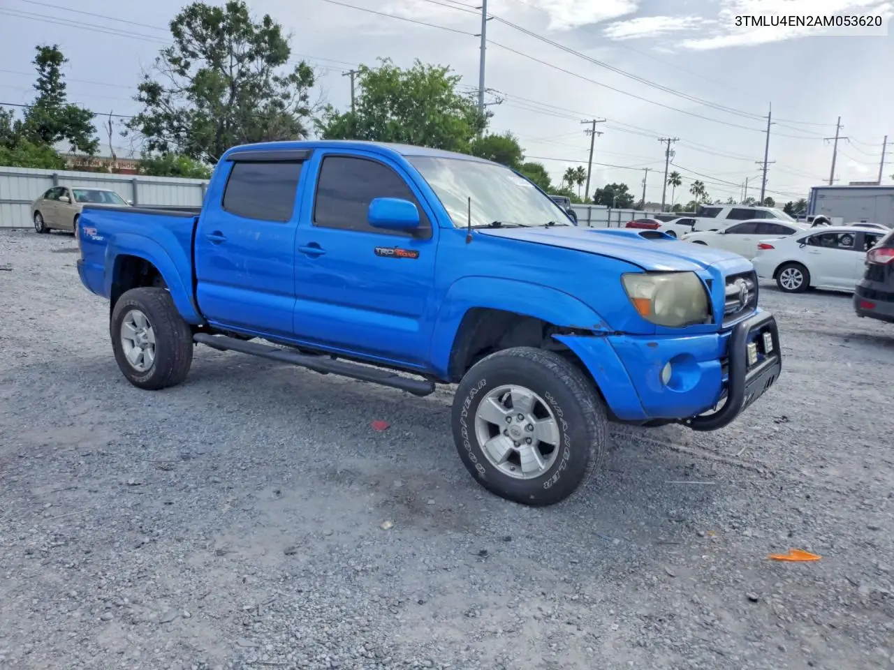 2010 Toyota Tacoma Double Cab VIN: 3TMLU4EN2AM053620 Lot: 61203836