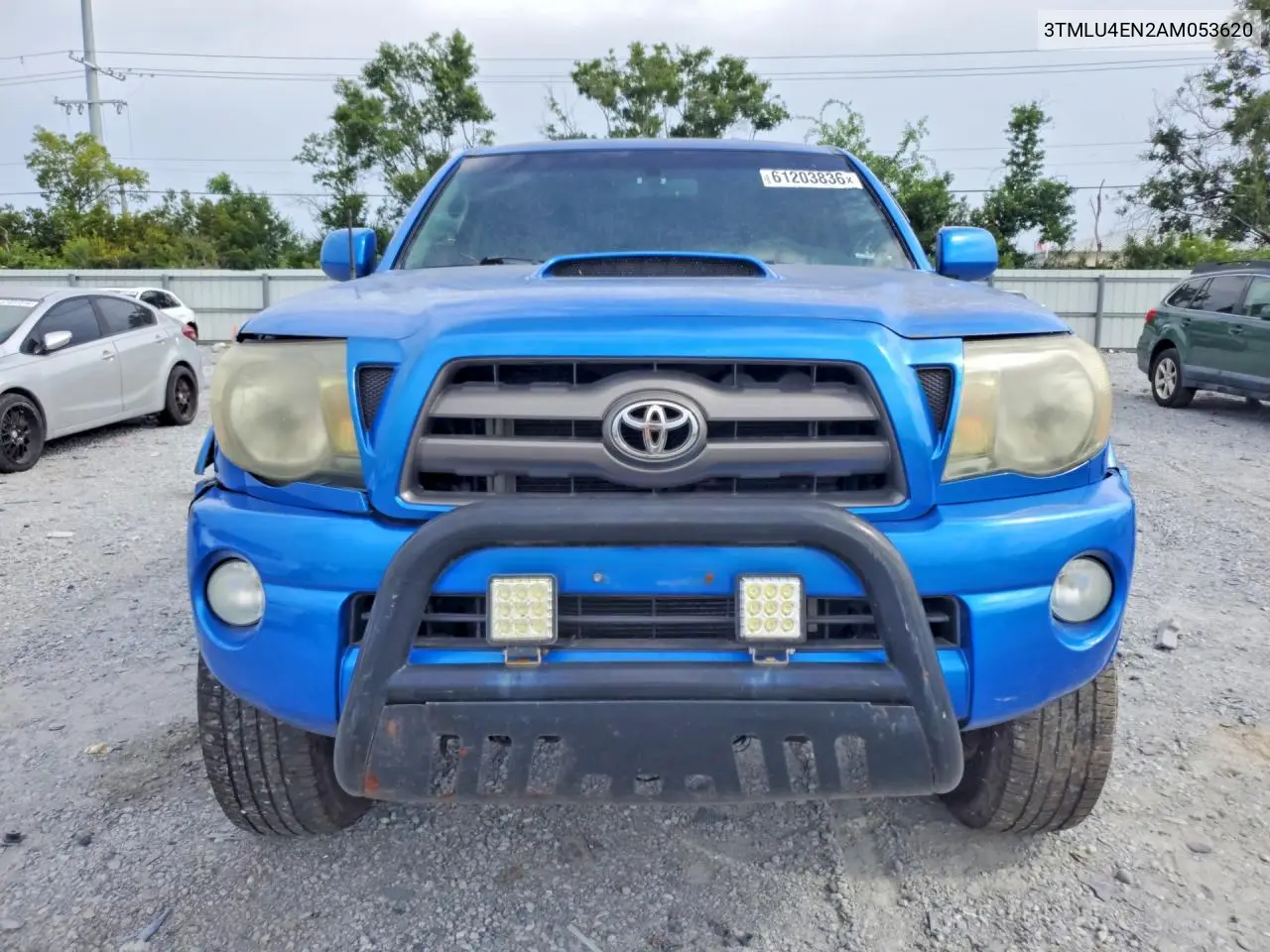 2010 Toyota Tacoma Double Cab VIN: 3TMLU4EN2AM053620 Lot: 61203836