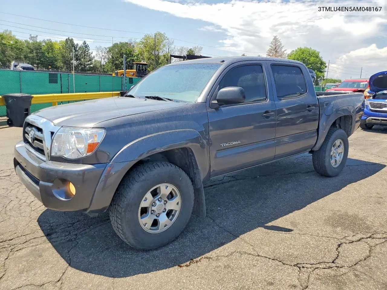 2010 Toyota Tacoma V6 VIN: 3TMLU4EN5AM048167 Lot: 61784446