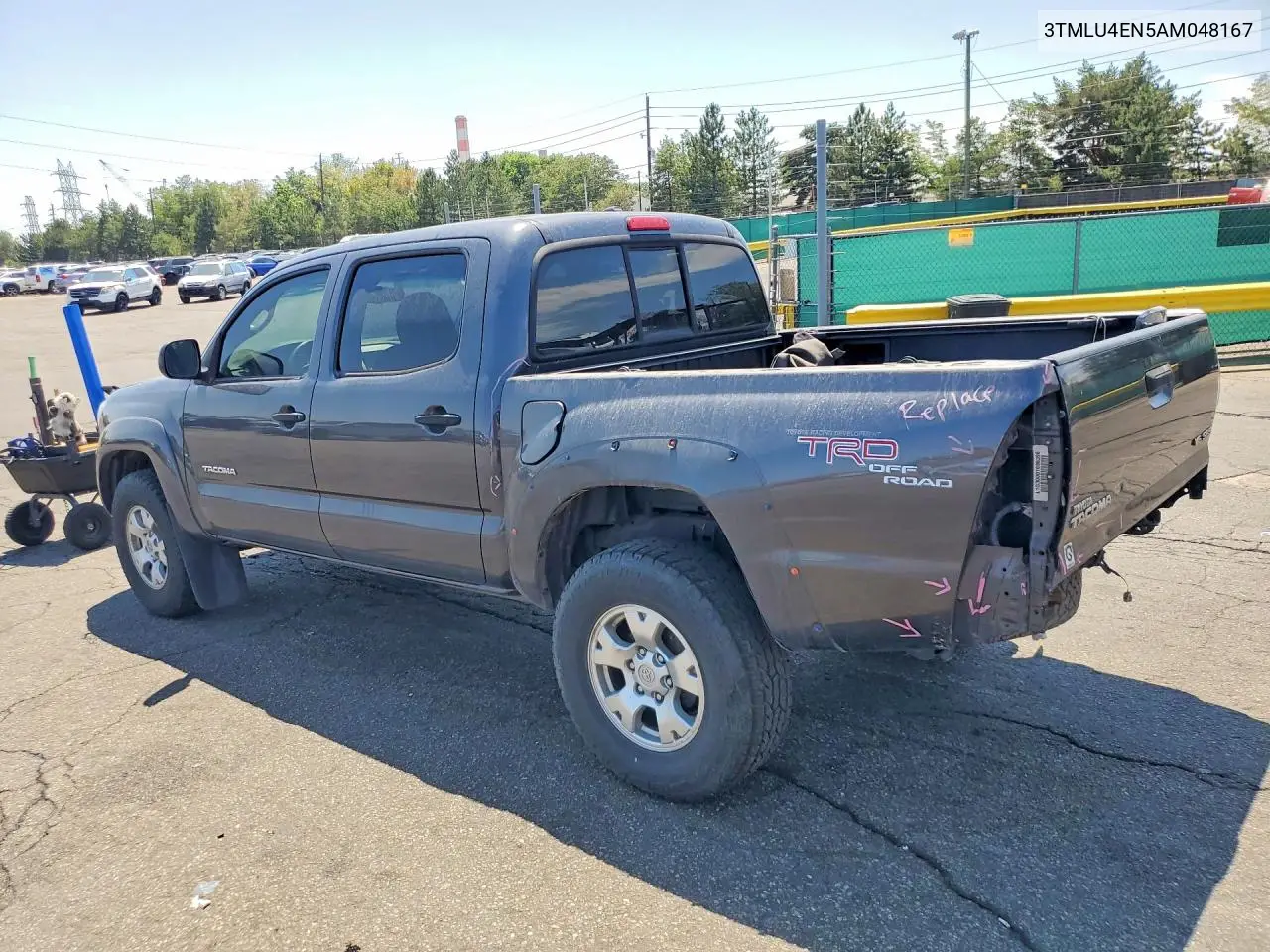 2010 Toyota Tacoma V6 VIN: 3TMLU4EN5AM048167 Lot: 61784446
