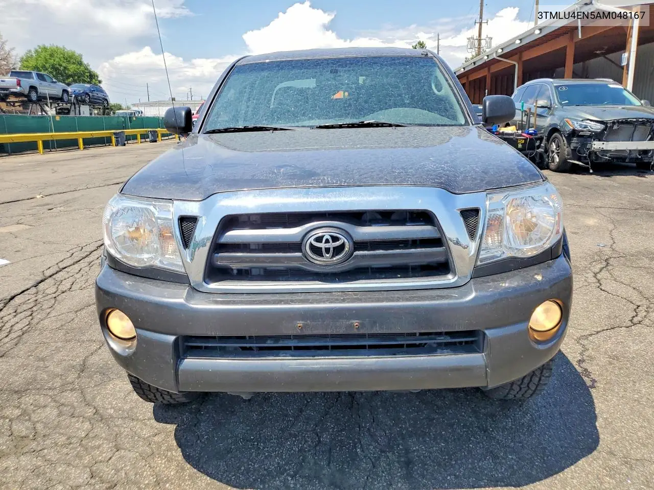 2010 Toyota Tacoma V6 VIN: 3TMLU4EN5AM048167 Lot: 61784446