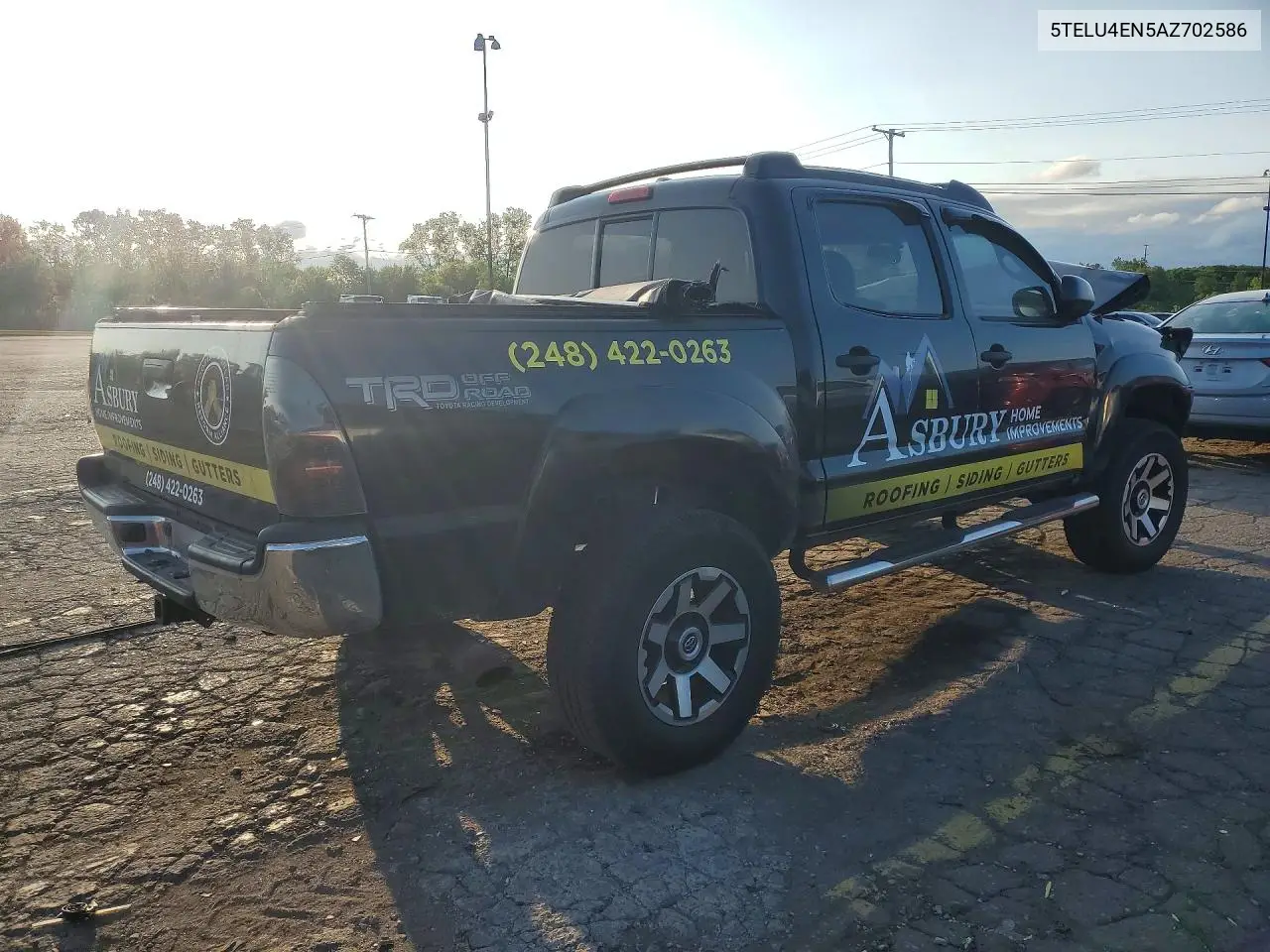 2010 Toyota Tacoma V6 VIN: 5TELU4EN5AZ702586 Lot: 61952996