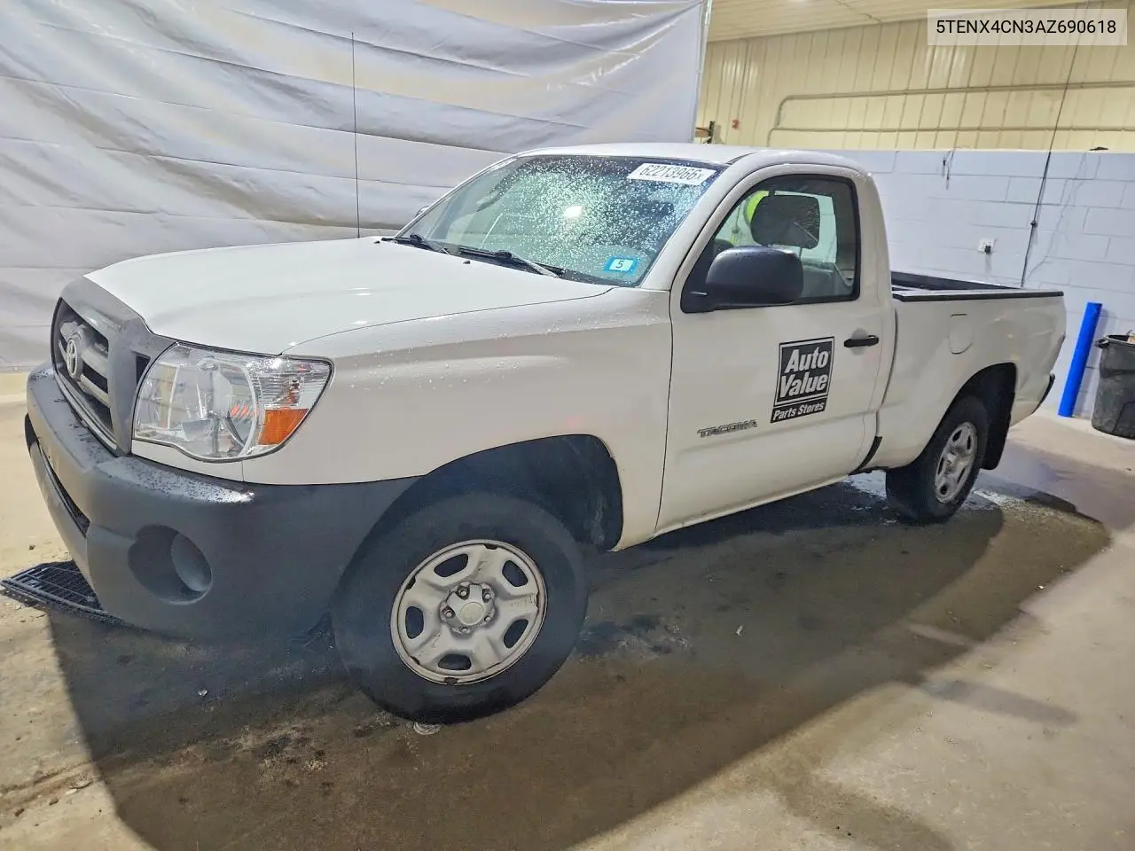 2010 Toyota Tacoma Base VIN: 5TENX4CN3AZ690618 Lot: 62213966