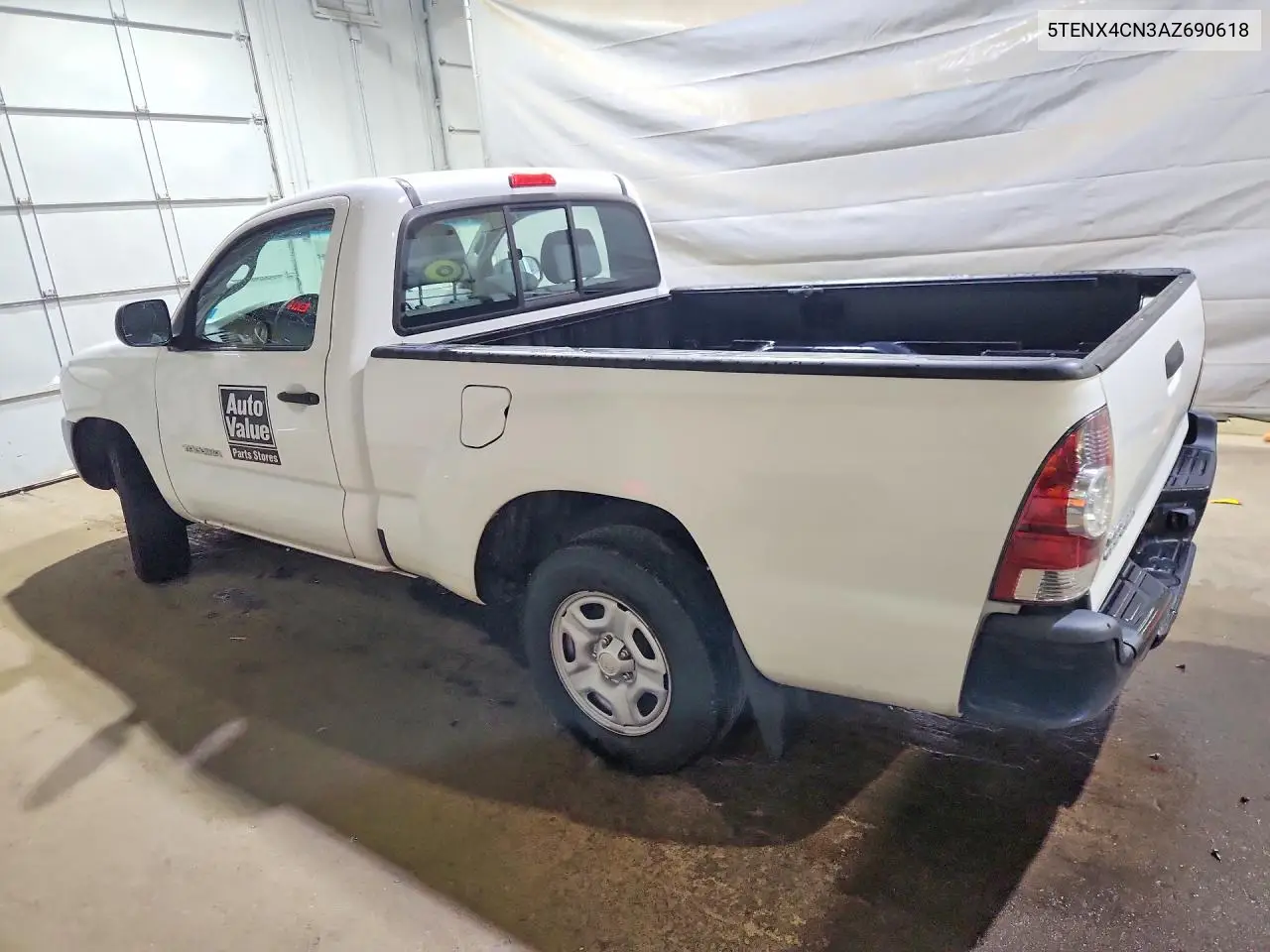 2010 Toyota Tacoma Base VIN: 5TENX4CN3AZ690618 Lot: 62213966