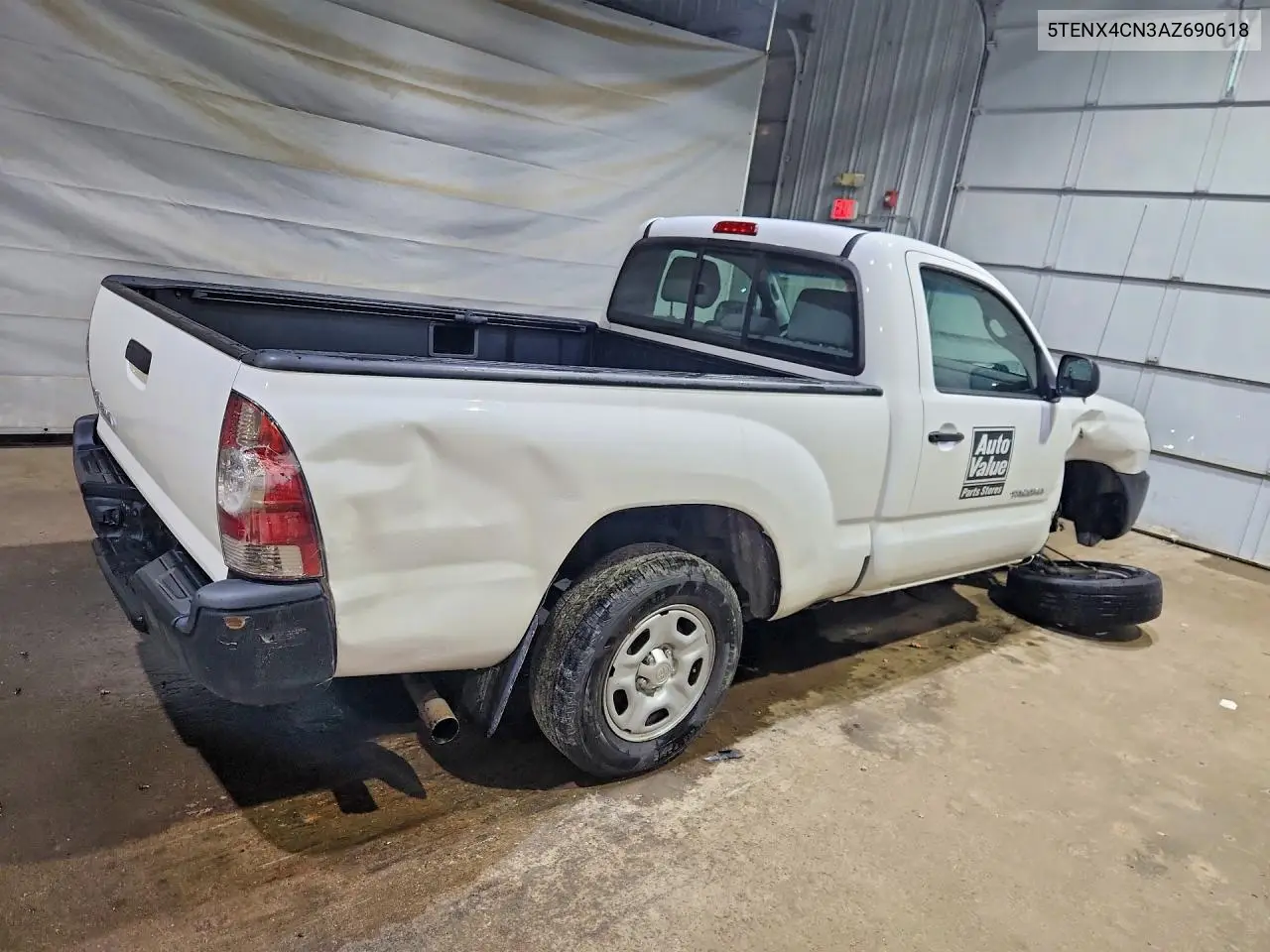 2010 Toyota Tacoma Base VIN: 5TENX4CN3AZ690618 Lot: 62213966