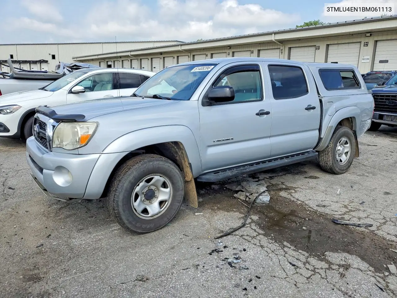 2011 Toyota Tacoma Double Cab VIN: 3TMLU4EN1BM061113 Lot: 61408396