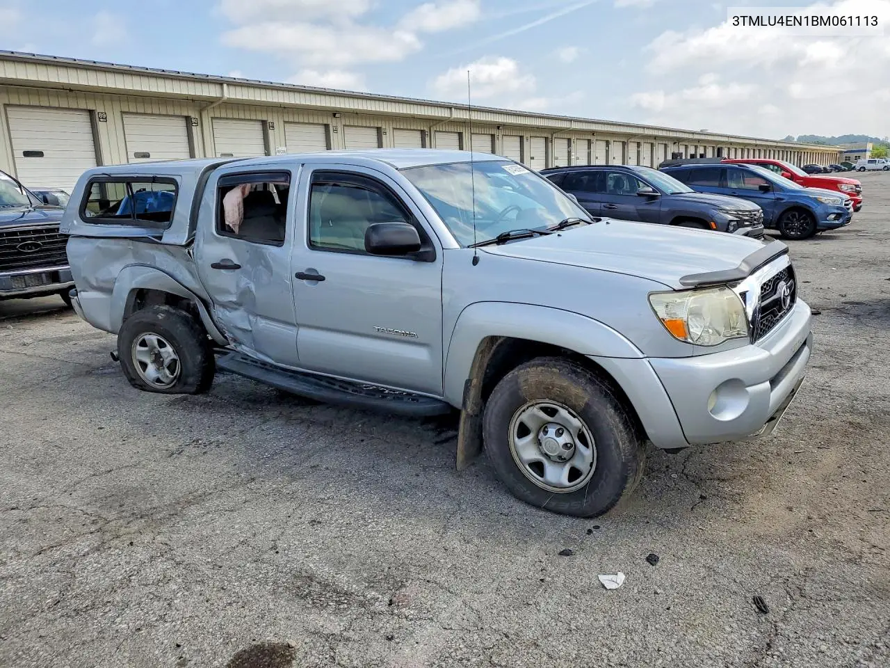 2011 Toyota Tacoma Double Cab VIN: 3TMLU4EN1BM061113 Lot: 61408396