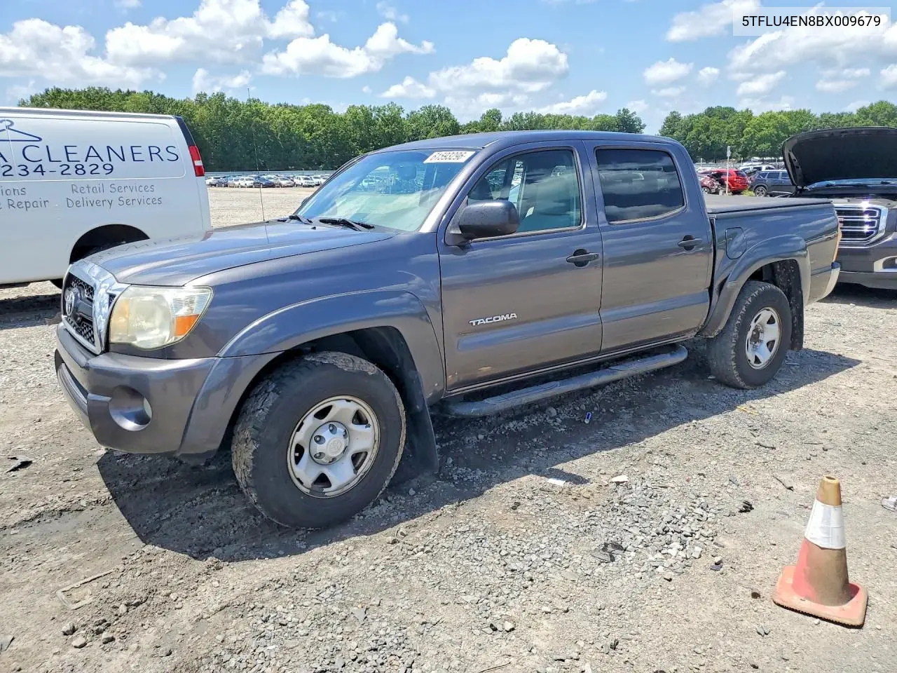 2011 Toyota Tacoma Double Cab VIN: 5TFLU4EN8BX009679 Lot: 61593296