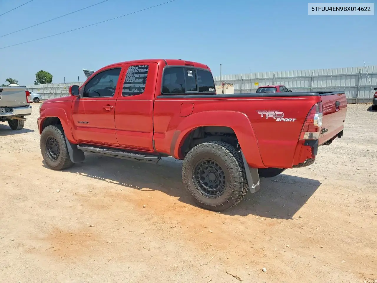 2011 Toyota Tacoma Access Cab VIN: 5TFUU4EN9BX014622 Lot: 61985736