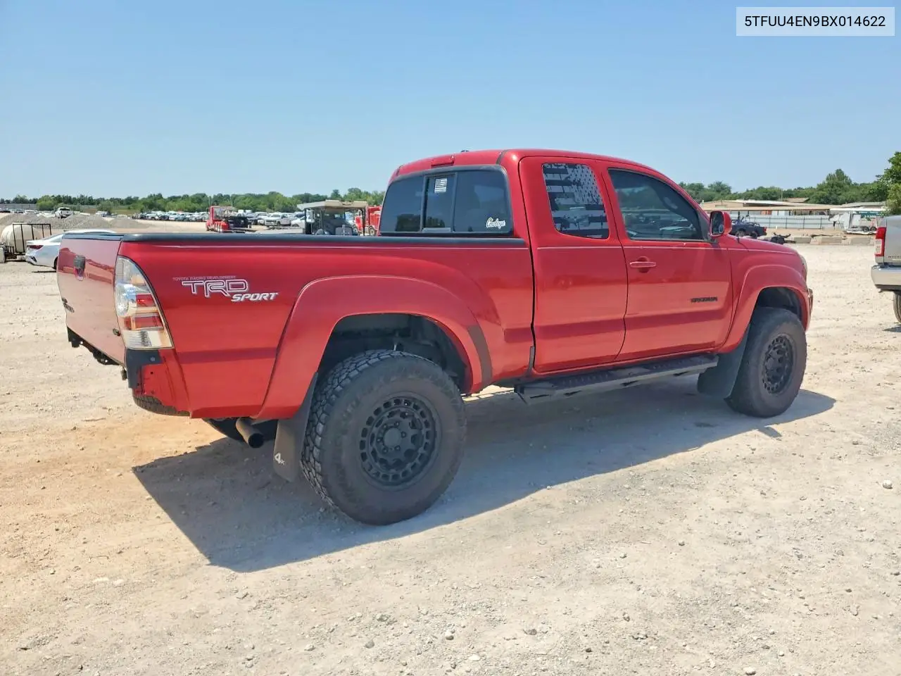 2011 Toyota Tacoma Access Cab VIN: 5TFUU4EN9BX014622 Lot: 61985736