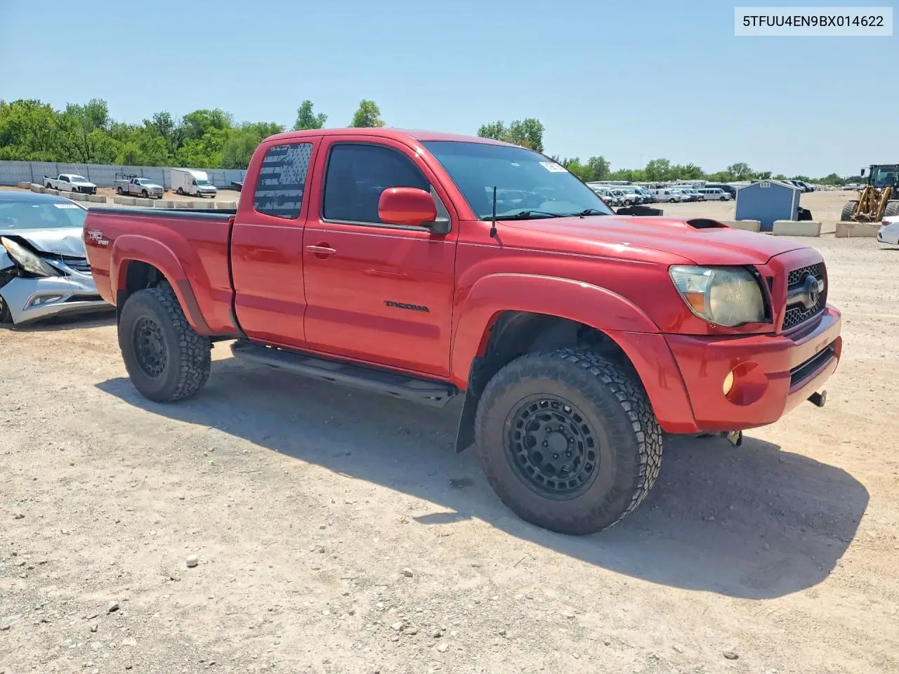 2011 Toyota Tacoma Access Cab VIN: 5TFUU4EN9BX014622 Lot: 61985736