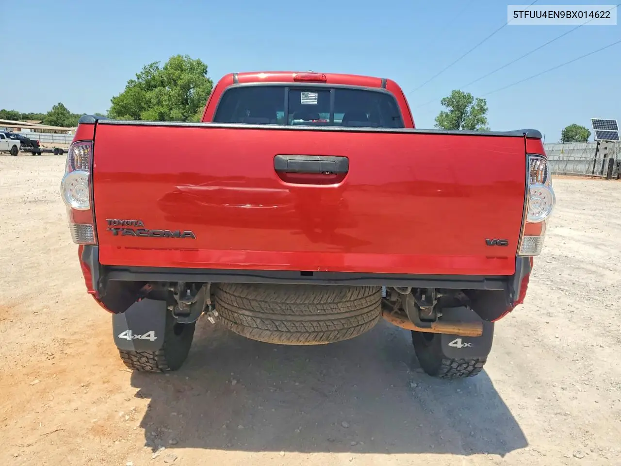 2011 Toyota Tacoma Access Cab VIN: 5TFUU4EN9BX014622 Lot: 61985736