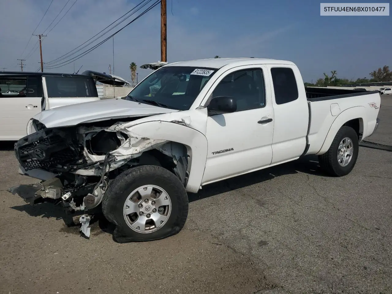 5TFUU4EN6BX010477 2011 Toyota Tacoma Access Cab