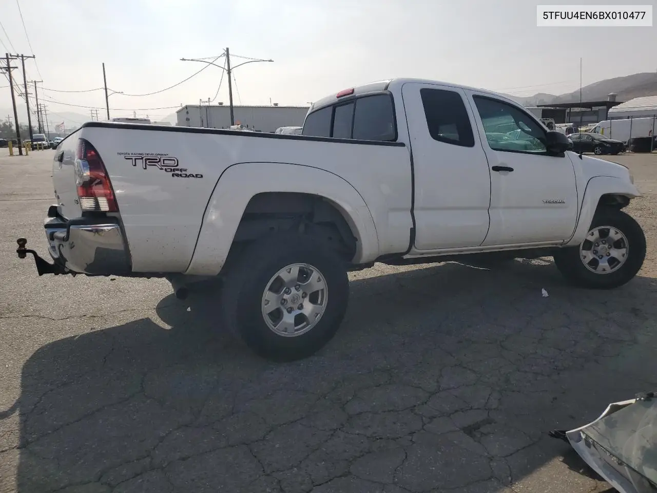 5TFUU4EN6BX010477 2011 Toyota Tacoma Access Cab