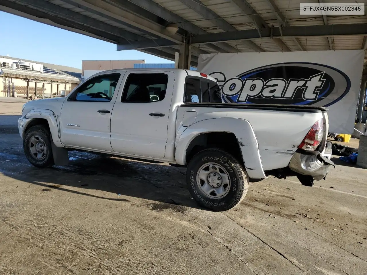 5TFJX4GN5BX002345 2011 Toyota Tacoma Double Cab