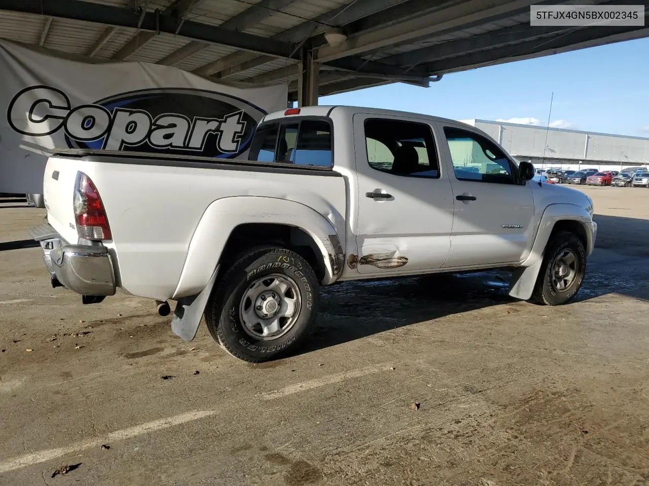 5TFJX4GN5BX002345 2011 Toyota Tacoma Double Cab