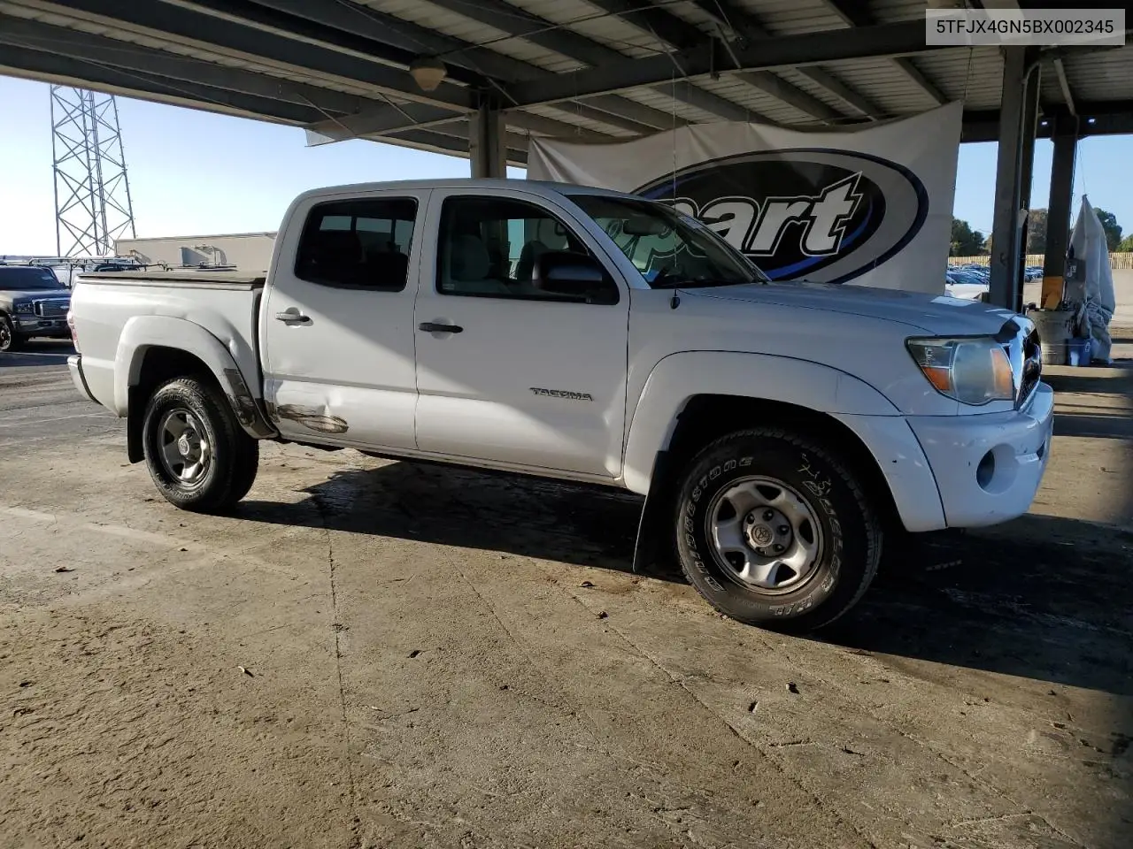 5TFJX4GN5BX002345 2011 Toyota Tacoma Double Cab