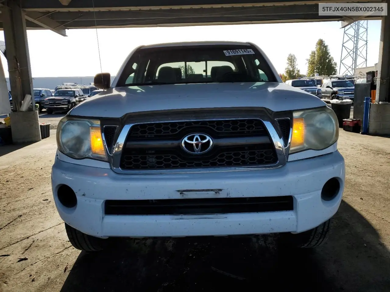 5TFJX4GN5BX002345 2011 Toyota Tacoma Double Cab