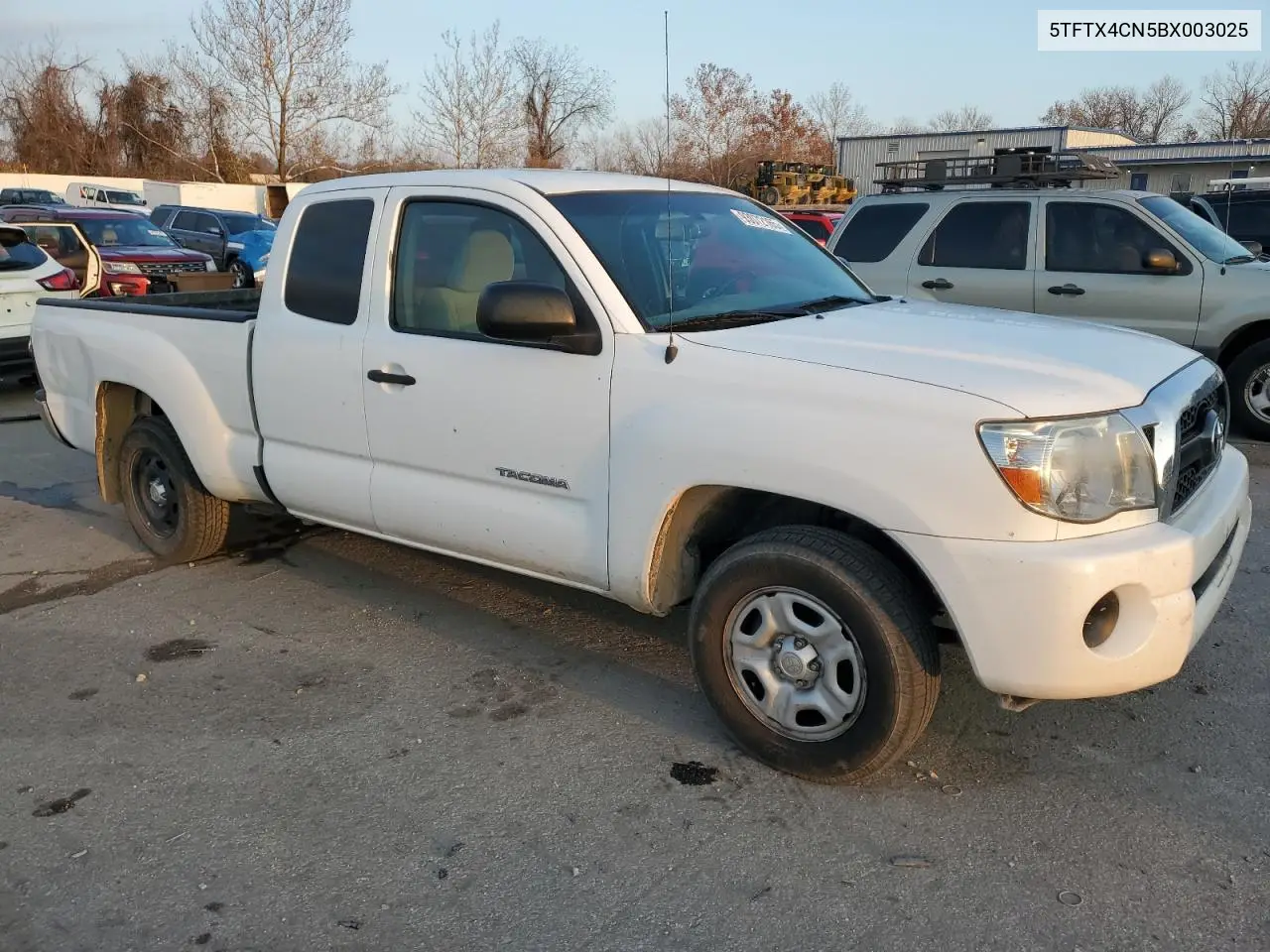5TFTX4CN5BX003025 2011 Toyota Tacoma Access Cab