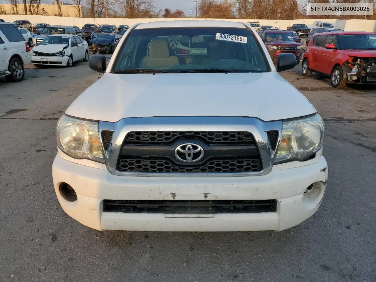 5TFTX4CN5BX003025 2011 Toyota Tacoma Access Cab