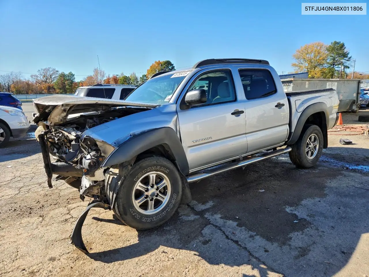 5TFJU4GN4BX011806 2011 Toyota Tacoma Double Cab Prerunner