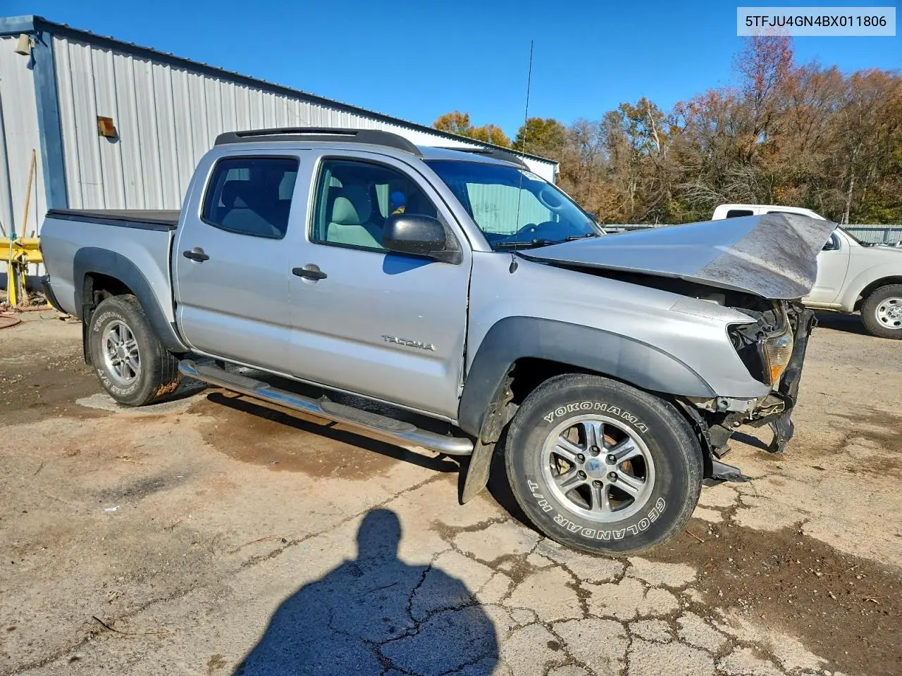5TFJU4GN4BX011806 2011 Toyota Tacoma Double Cab Prerunner