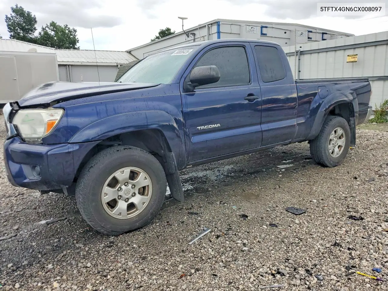 2012 Toyota Tacoma Prerunner Access Cab VIN: 5TFTX4GN6CX008097 Lot: 58806426