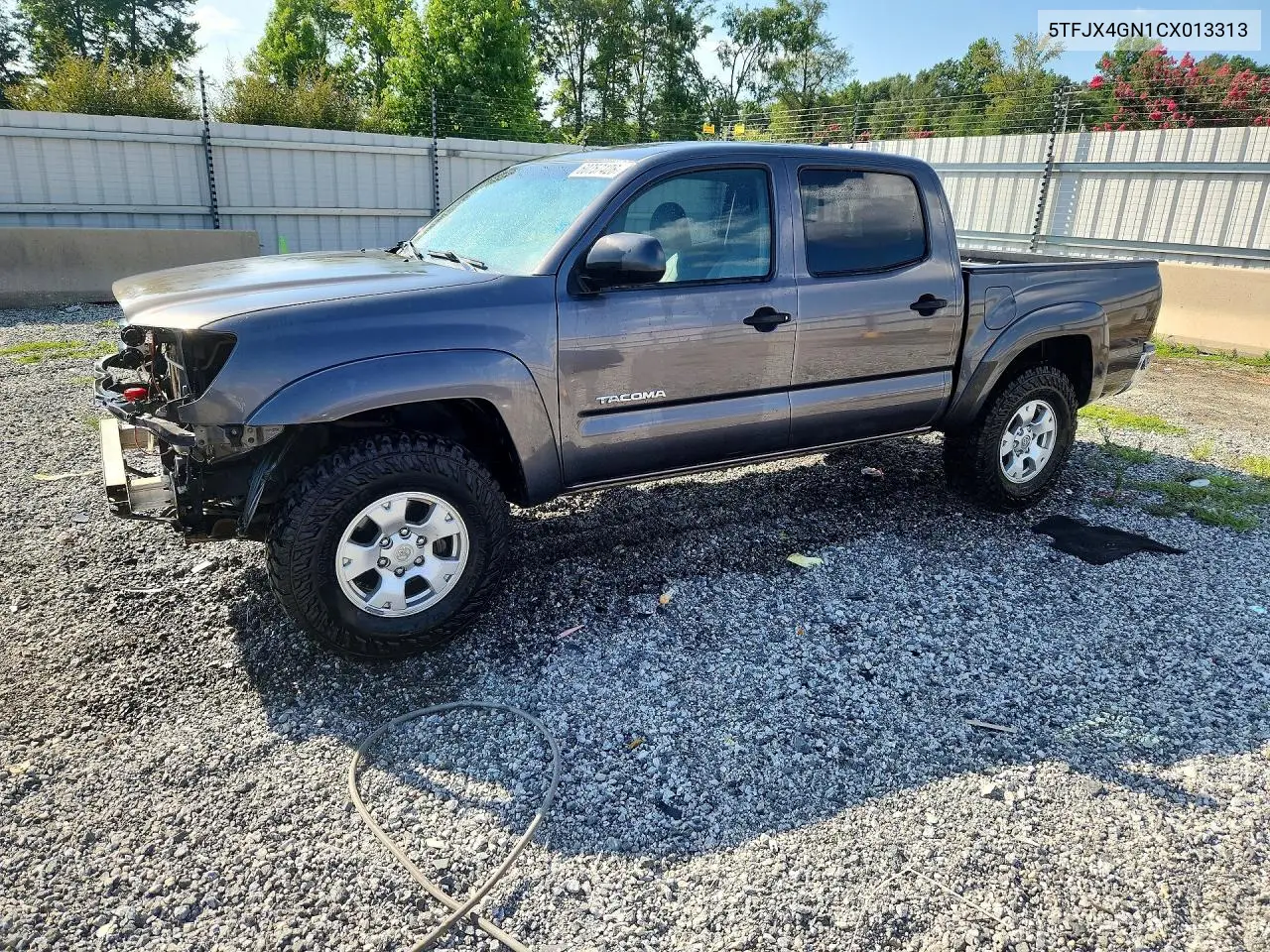 2012 Toyota Tacoma Double Cab VIN: 5TFJX4GN1CX013313 Lot: 60757426