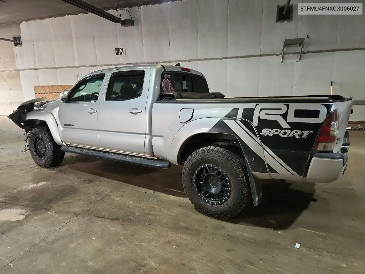 2012 Toyota Tacoma Double Cab Long Bed VIN: 5TFMU4FNXCX006027 Lot: 61309846