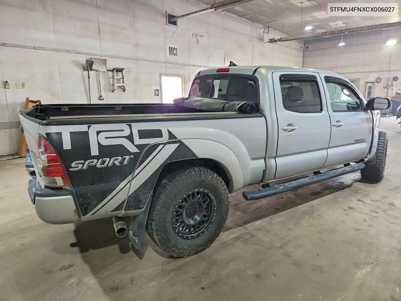 2012 Toyota Tacoma Double Cab Long Bed VIN: 5TFMU4FNXCX006027 Lot: 61309846