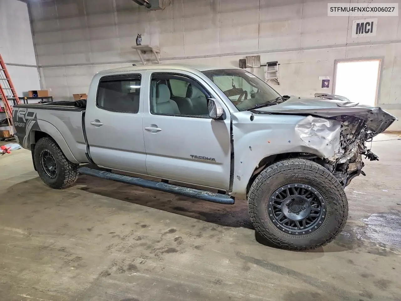 2012 Toyota Tacoma Double Cab Long Bed VIN: 5TFMU4FNXCX006027 Lot: 61309846