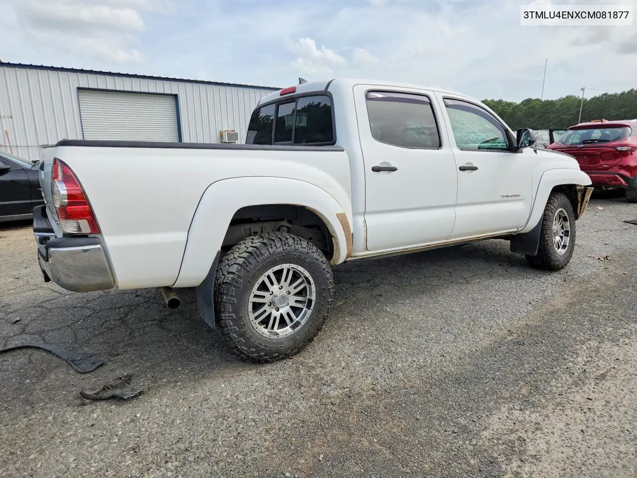 2012 Toyota Tacoma Double Cab VIN: 3TMLU4ENXCM081877 Lot: 61440406