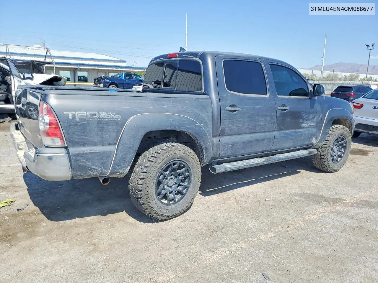 2012 Toyota Tacoma V6 VIN: 3TMLU4EN4CM088677 Lot: 62120076