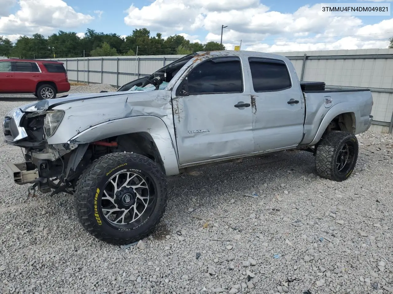 3TMMU4FN4DM049821 2013 Toyota Tacoma Double Cab Long Bed