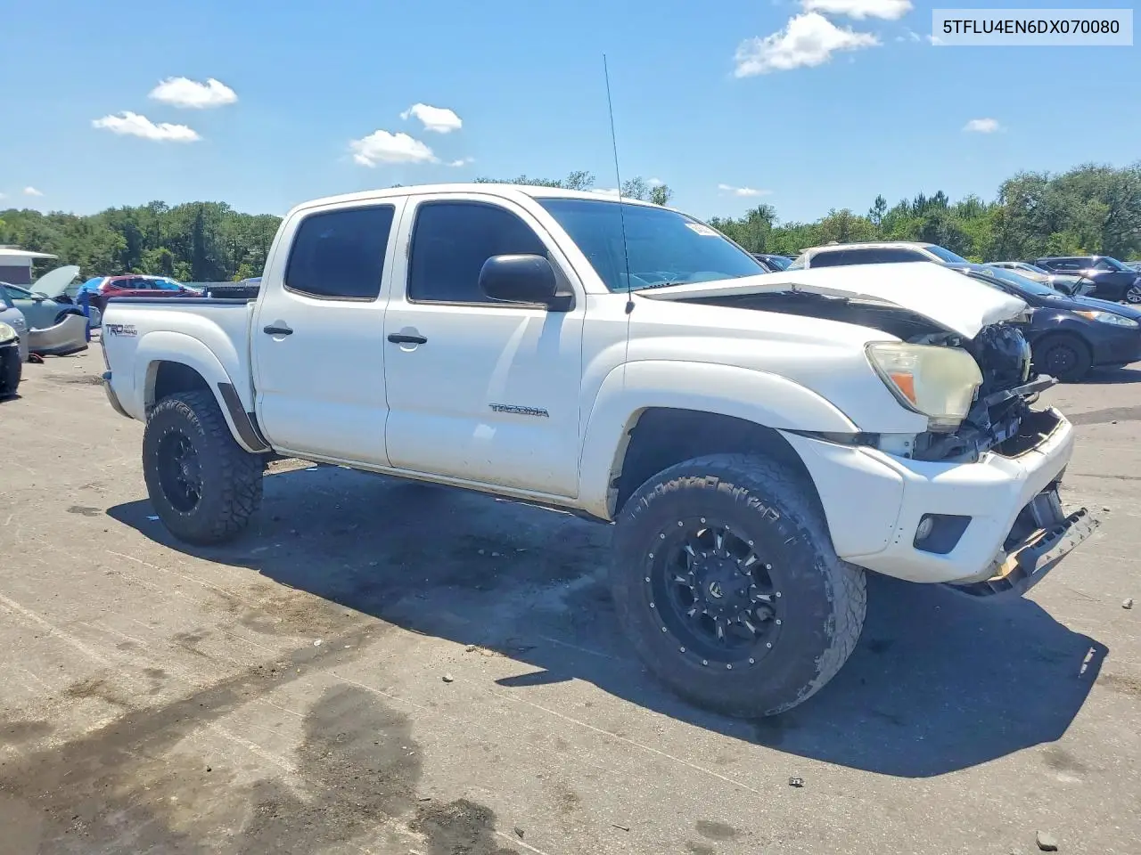 2013 Toyota Tacoma Double Cab VIN: 5TFLU4EN6DX070080 Lot: 58453006